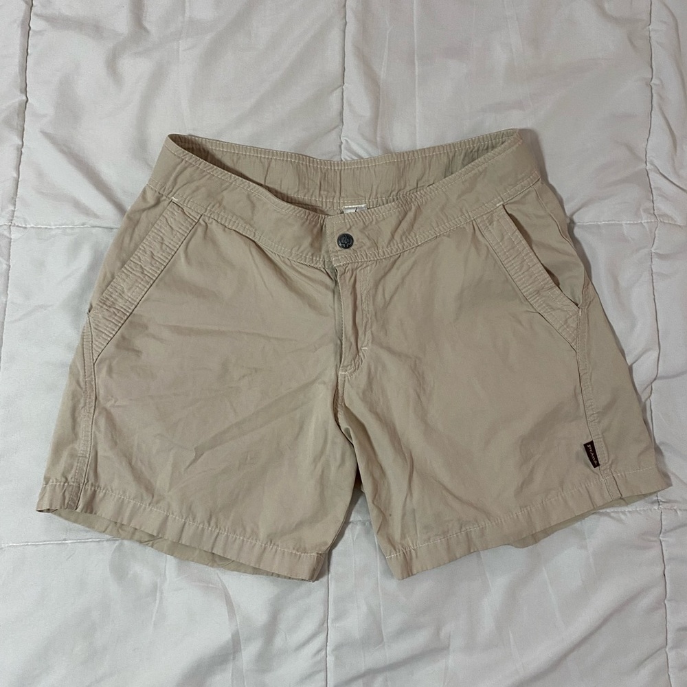 Prana Women's Khaki/Tan Outdoor Shorts